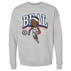 Bradley Beal Los Angeles Clippers Cartoon WHT by 500 LEVEL