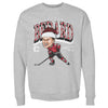 Connor Bedard Chicago Cartoon Santa Hat WHT by 500 LEVEL