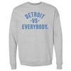 Detroit Vs. Everybody Blue WHT by 500 LEVEL