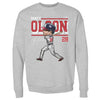 Matt Olson Atlanta Cartoon WHT by 500 LEVEL