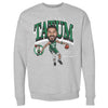 Jayson Tatum Boston Celtics Cartoon WHT by 500 LEVEL