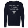 USRowing Momentum Is Made Together WHT by 500 LEVEL