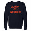 Detroit Vs. Everybody Orange WHT by 500 LEVEL