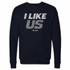 Stefon Diggs New England I Like Us Font WHT by 500 LEVEL