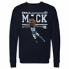 Khalil Mack Los Angeles C Cartoon WHT by 500 LEVEL