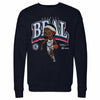 Bradley Beal Los Angeles Clippers Cartoon WHT by 500 LEVEL