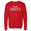 Christmas Sleigh-In It WHT by 500 LEVEL