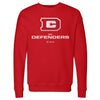 DC Defenders Primary Logo WHT by 500 LEVEL