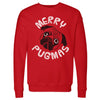 Christmas Merry Pugmas WHT by 500 LEVEL