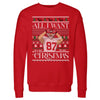 Travis Kelce Kansas City Ugly Sweater WHT by 500 LEVEL