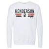 Gunnar Henderson Baltimore Font by 500 LEVEL