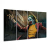 Joker 4 Pieces Mega Glass Wall Art (59"x36") by Insigneart USA