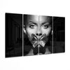 Butterfly Women 4 Pieces Mega Glass Wall Art (59"x36") by Insigneart USA