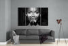 Butterfly Women 4 Pieces Mega Glass Wall Art (59"x36") by Insigneart USA