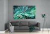 Waves 4 Pieces Mega Glass Wall Art (59"x36") by Insigneart USA
