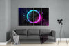The Gate 4 Pieces Mega Glass Wall Art (59"x36") by Insigneart USA