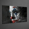 Joker 4 Pieces Mega Glass Wall Art (59"x36") by Insigneart USA