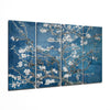 Sakura 4 Pieces Mega Glass Wall Art (59"x36") by Insigneart USA