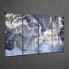 Marble 4 Pieces Mega Glass Wall Art (59"x36") by Insigneart USA