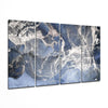 Marble 4 Pieces Mega Glass Wall Art (59"x36") by Insigneart USA