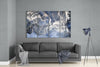 Marble 4 Pieces Mega Glass Wall Art (59"x36") by Insigneart USA