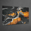 Marble Lava 4 Pieces Mega Glass Wall Art (59"x36") by Insigneart USA