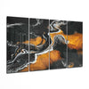 Marble Lava 4 Pieces Mega Glass Wall Art (59"x36") by Insigneart USA