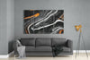Marble Lava 4 Pieces Mega Glass Wall Art (59"x36") by Insigneart USA