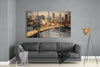 Manhattan 4 Pieces Mega Glass Wall Art (59"x36") by Insigneart USA