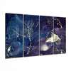 Marble 4 Pieces Mega Glass Wall Art (59"x36") by Insigneart USA