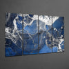 Marble 4 Pieces Mega Glass Wall Art (59"x36") by Insigneart USA