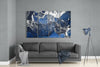 Marble 4 Pieces Mega Glass Wall Art (59"x36") by Insigneart USA