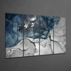 Marble 4 Pieces Mega Glass Wall Art (59"x36") by Insigneart USA