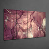 Marble 4 Pieces Mega Glass Wall Art (59"x36") by Insigneart USA