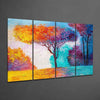 Tree of Life 4 Pieces Mega Glass Wall Art (59"x36") by Insigneart USA