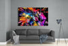 Feel the Music 4 Pieces Mega Glass Wall Art (59"x36") by Insigneart USA