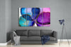 Flower Ink 4 Pieces Mega Glass Wall Art (59"x36") by Insigneart USA