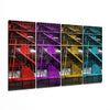 Stairs 4 Pieces Mega Glass Wall Art (59"x36") by Insigneart USA