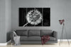 Dandelion 4 Pieces Mega Glass Wall Art (59"x36") by Insigneart USA