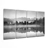 Foggy View 4 Pieces Mega Glass Wall Art (59"x36") by Insigneart USA