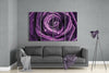 Purple Rose 4 Pieces Mega Glass Wall Art (59"x36") by Insigneart USA