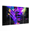Woman 4 Pieces Mega Glass Wall Art (59"x36") by Insigneart USA