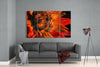 Gerbera Daisy 4 Pieces Mega Glass Wall Art (59"x36") by Insigneart USA