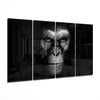 Rise of Apes 4 Pieces Mega Glass Wall Art (59"x36") by Insigneart USA