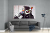 Feel the Music 4 Pieces Mega Glass Wall Art (59"x36") by Insigneart USA
