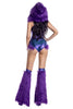 Sexy Purple Monster Costume by 3wishes.com