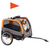 Dog Bike Trailer, Pet Cart Bicycle Carrier with 20" Air Tires, Quick-Release Wheels, Reflectors, Flag by Furr Baby Gifts