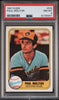 Graded 1981 Fleer Paul Molitor #515 Baseball Card PSA 8 NM-MT