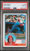 Graded 1983 Topps Pete Rose #100 Baseball Card PSA 8 NM-MT