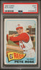 Graded 1965 Topps Pete Rose #207 Baseball Card PSA 5 Excellent
